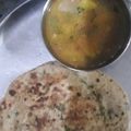 Sapna का कुकस्नैप जब उन्होंने मेथी का पराठा(methi paratha recipe in hindi) बनाया था।