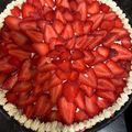 El cooksnap de Agustina Herrera cuando hizo Tarta de frutillas.