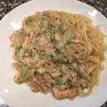 El cooksnap de YoshimonGo🇯🇵 cuando hizo Pasta con salmón y brócoli.