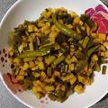 Nasrin Ara Chowdhury's cooksnap of when they made নতুন আলু দিয়ে পেঁয়াজ কলি ভাজা.