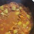 El cooksnap de Jime Giammarini cuando hizo Guiso de lentejas.