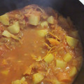 El cooksnap de Jime Giammarini cuando hizo Guiso de lentejas.