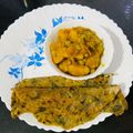 chaitali ghatak का कुकस्नैप जब उन्होंने मेथी का पराठा (methi ka paratha recipe in Hindi) बनाया था।