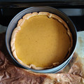 El cooksnap de Christian Mata cuando hizo Tarta de calabaza o pumpkin pie.