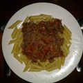 aaronbcz's cooksnap of when they made Vickys Spaghetti Bolognese, GF DF EF SF NF.
