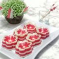 Cooksnap dari Aling Wang untuk resep Kue lapis bunga merah putih