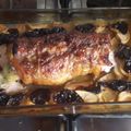 El cooksnap de Catalina PilarJuliá cuando hizo Carré de cerdo agridulce (con manzana y ciruela).