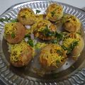 Kavita Lathigara's cooksnap of when they made સેવ પુરી.