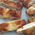 El cooksnap de mis-cocteles cuando hizo Pechugas de pollo rebozadas y rellenas de jamon york y queso.