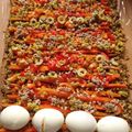 El cooksnap de Adriana Abella cuando hizo Matambre de lentejas (veg).