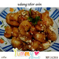Cooksnap dari celia untuk resep Udang Telor Asin