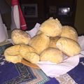 El cooksnap de Verónica González cuando hizo Pao de queijo/ pan de queso.