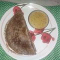 ரேணுகா சரவணன்'s cooksnap of when they made ராகி தோசை (Finger millet dosa).