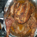 El cooksnap de Orlando Ramírez cuando hizo Exquisito pavo en salsa criolla.
