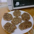 Cooksnap dari Nunuk untuk resep Oat Raisin & Chocochip Cookies (eggless, sugarless, no oven)