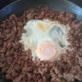 El cooksnap de Cristina cuando hizo Chorizo con huevo.
