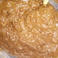 El cooksnap de Villarruel Flor cuando hizo Brownie con dulce de leche.