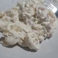 El cooksnap de Sabrina Oliveto Maggiani cuando hizo Salsa de queso crema y jamón.