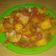 El cooksnap de Lady Marmalade cuando hizo Patatitas al horno con tomatitos y cebolla.