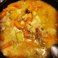 El cooksnap de Danwiki M cuando hizo Cous cous de cordero y verduras.