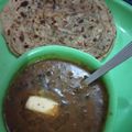 Vaishali Arora's cooksnap of when they made Dal Makhni and Missi Roti.