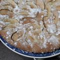 El cooksnap de cele cuando hizo Tarta de manzana económica.