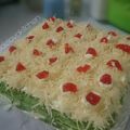Cooksnap dari Ayu DeLova (DelovaKitchen) untuk resep Simple sponge cake lembut no sp (topping meises)