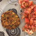 El cooksnap de Cami Montes cuando hizo Hamburguesas de atún.