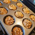 Whizzle's cooksnap of when they made Cinnamon Raisin Apple Oat Muffin.
