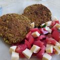 El cooksnap de María Silvina Molaheb cuando hizo Hamburguesas de arvejas y zanahoria 🤤.