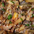 Cooksnap dari ningsi untuk resep Gaji Namul (eggplant side dish khas Korea)
