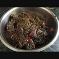 Rakhi Gupta का कुकस्नैप जब उन्होंने प्याज,कांदा भाजी(pyaz kanda bhaji recipe in hindi) बनाया था।