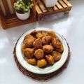 Cooksnap shazrina semasa beliau membuat Cekodok Pisang Campak campak.