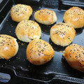 El cooksnap de Car Chue cuando hizo Pan de hamburguesa.