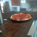 El cooksnap de Mikaela Rivero cuando hizo Masa para pizza.