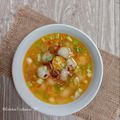 Cooksnap dari Adelia Firdaus untuk resep 02. Bakso Aci / Cilok Kenyal Kuah Pedas #BikinRamadanBerkesan