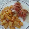F-T. Adri Cooksnap-ja, amikor elkészítette a(z) Baconbe göngyölt gombával töltött csirkemell receptet.