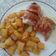 F-T. Adri Cooksnap-ja, amikor elkészítette a(z) Baconbe göngyölt gombával töltött csirkemell receptet.