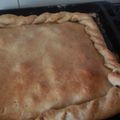 El cooksnap de luisazunigap cuando hizo Empanada gallega de pollo con masa al vino.