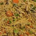 El cooksnap de Nydia cuando hizo Salmón desmenuzado con pasta.
