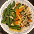 洪子耘 的 甜豆炒玉米筍 cooksnap