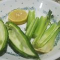 Cooksnap Sukri Dollah semasa beliau membuat Jus peria katak.
