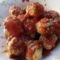 Cooksnap dari Dina untuk resep Cilok isi ayam bumbu kacang