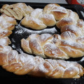El cooksnap de wady cuando hizo Trenza rellena de dulce de leche.