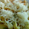 El cooksnap de MaryGlory cuando hizo Espaguetis con colas de langostinos al ajillo.