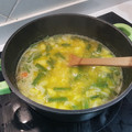 El cooksnap de Alberto Peña Vilalta cuando hizo Alubias blancas con verduras a la dieta mediterránea.
