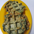 El cooksnap de Beacocinilla cuando hizo Gofres de espinacas (waffles).
