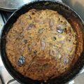 El cooksnap de julio de los Santos cuando hizo Tortilla de zucchini y berenjena.