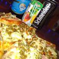 El cooksnap de Lucre Faria cuando hizo Pizza con levadura seca.