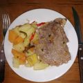 El cooksnap de Paola Alarcon cuando hizo Bifes a la criolla.